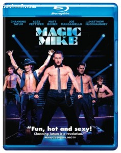 Magic Mike (Movie Only + UltraViolet Digital Copy) (Blu-ray) Cover Magic Mike (Movie Only + UltraViolet Digital Copy) (Blu-ray) Cover