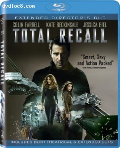 Total Recall (Two Discs: Blu-ray + UltraViolet Digital Copy) [Blu-ray] Cover