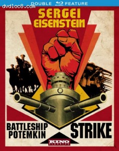 Sergei Eisenstein: Double Feature (Battleship Potemkin &amp; Strike) [Blu-ray] Cover