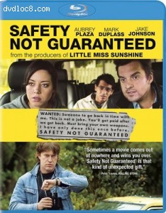 Safety Not Guaranteed [Blu-ray] Cover