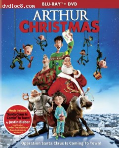 Arthur Christmas (Two Discs: Blu-ray / DVD + UltraViolet Digital Copy) Cover