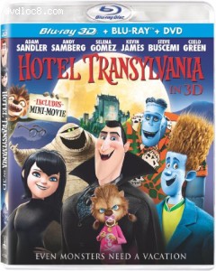 Hotel Transylvania 3D (Blu-ray / DVD + UltraViolet Digital Copy) Cover Hotel Transylvania 3D (Blu-ray / DVD + UltraViolet Digital Copy) Cover