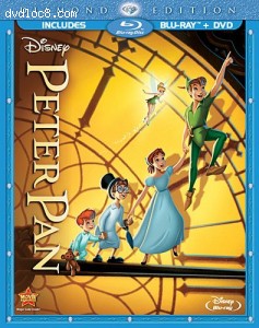 Peter Pan (Two-Disc Diamond Edition Blu-ray/DVD Combo in Blu-ray Packaging) Cover
