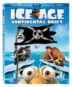 Ice Age: Continental Drift [Blu-ray] Cover