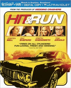 Hit &amp; Run  (Two-Disc Combo Pack: Blu-ray + DVD + Digital Copy + UltraViolet) Cover