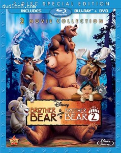 Brother Bear &amp; Brother Bear 2 [Blu-ray] Cover