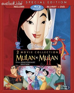 Mulan / Mulan II [Blu-ray] Cover