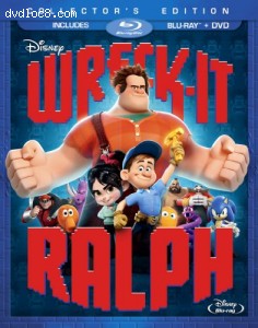 Wreck-It Ralph (Two-Disc Blu-ray/DVD Combo) Cover