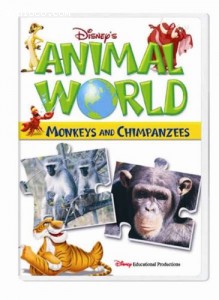 Animal World: Monkeys And Chimpanzees Cover