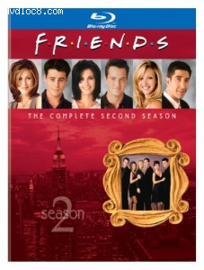 Friends: The Complete Second Season [Blu-ray] Cover
