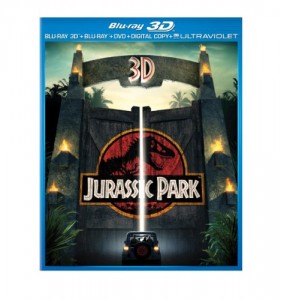 Jurassic Park 3D (3D Blu-ray + Blu-ray + DVD + Digital Copy + UltraViolet) Cover