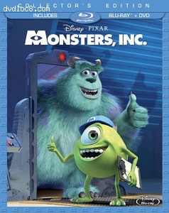 Monsters, Inc. (Three-Disc Collector's Edition: Blu-ray/DVD Combo in Blu-ray Packaging) Cover