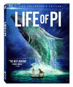 Life of Pi [Blu-ray 3D] Cover
