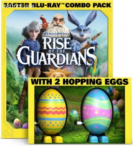Rise of the Guardians - Limited Edition Easter Gift Pack (Blu-ray / DVD / Digital Copy + 2 Hopping Toy Eggs)
