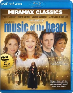 Music of the Heart [Blu-ray] Cover