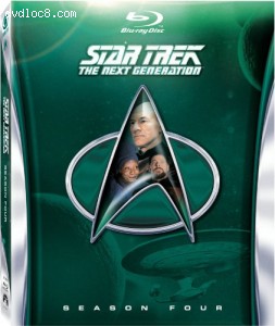 Star Trek: The Next Generation - Season 4 [Blu-ray] Cover