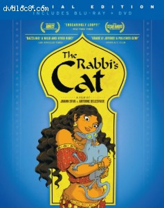 Rabbi's Cat, The (Blu-ray and DVD Combo Pack)) Cover