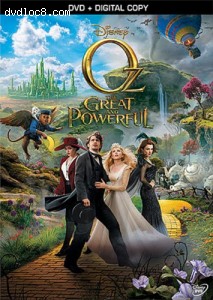 Oz the Great and Powerful (DVD + Digital Copy) Cover