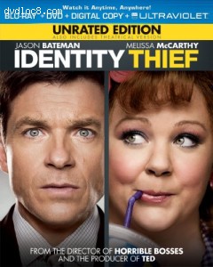 Identity Thief (Blu-ray + DVD + Digital Copy + UltraViolet) Cover
