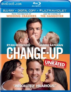 The Change-Up (Blu-ray + Digital Copy + UltraViolet) Cover