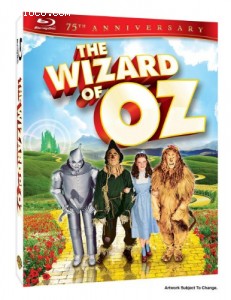 The Wizard of Oz: 75th Anniversary Edition [Blu-ray] Cover