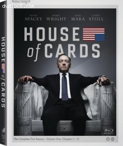 House of Cards: The Complete First Season [Blu-ray] Cover