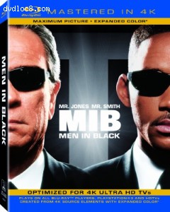 Men in Black (Mastered in 4K) (Single-Disc Blu-ray + Ultra Violet Digital Copy)