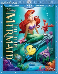 The Little Mermaid (Two-Disc Diamond Edition: Blu-ray / DVD in Blu-ray Packaging) Cover