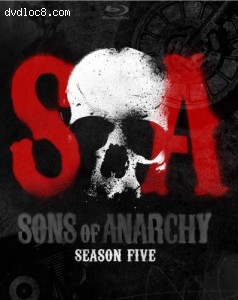 Sons of Anarchy: Season Five [Blu-ray] Cover