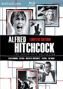 Alfred Hitchcock: The Essentials Collection [Blu-ray] Cover