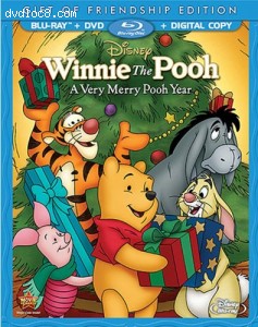 Winnie the Pooh: A Very Merry Pooh Year [Blu-ray] Cover