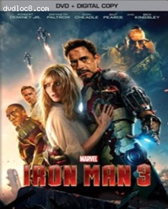 Iron Man 3 (DVD + Digital Copy) Cover