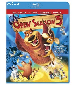 Open Season 3 (Blu-ray/DVD Combo) Cover