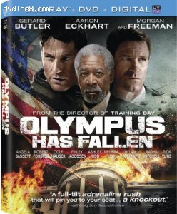 Olympus Has Fallen (Two Disc Combo: Blu-ray / DVD + UltraViolet Digital Copy) Cover
