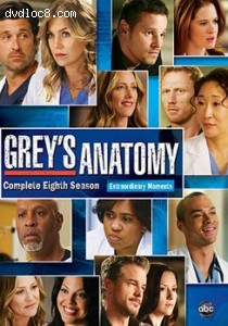 Grey's Anatomy: The Complete Eighth Season Cover