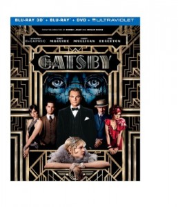 Great Gatsby, The  (Blu-ray 3D + Blu-ray + DVD + UltraViolet Combo Pack) Cover