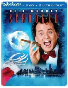 Scrooged [Blu-ray] Cover