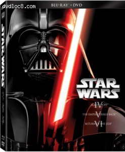 Star Wars Trilogy Episodes IV-VI (Blu-ray + DVD) Cover