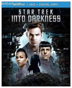 Star Trek Into Darkness (Blu-ray + DVD + Digital Copy) Cover