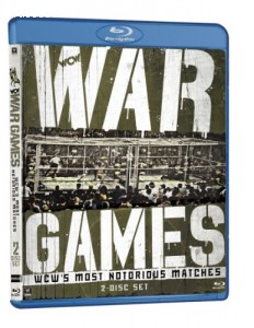 WCW War Games: WCW's Most Notorious Matches [Blu-ray] Cover