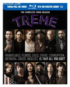 Treme: The Complete Third Season [Blu-ray] Cover