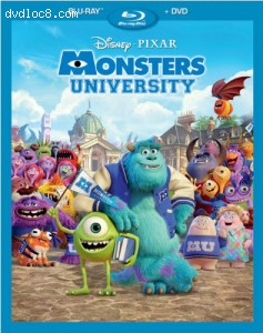 Monsters University (Blu-ray Combo Pack) Cover