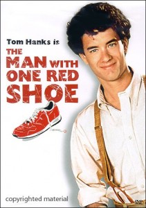 Man With One Red Shoe, The Cover