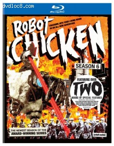 Robot Chicken: Season Six [Blu-ray] Cover
