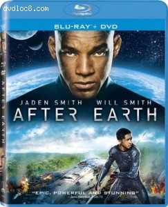 After Earth (Two Disc Combo: Blu-ray / DVD + UltraViolet Digital Copy) Cover
