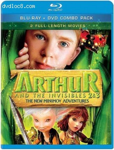 Arthur &amp; the Invisibles 2 &amp; 3-New Minimoy Adventur [Blu-ray]