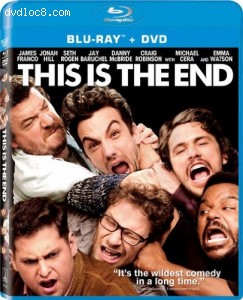 This Is The End (Two Disc Combo: Blu-ray / DVD + UltraViolet Digital Copy) Cover