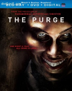 The Purge (Blu-ray + DVD + Digital Copy + UltraViolet) Cover
