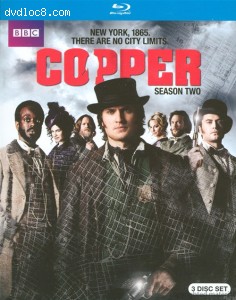 Copper: Season 2 (Blu-ray) Cover
