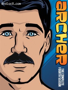 Archer: The Complete Season Four [Blu-ray] Cover